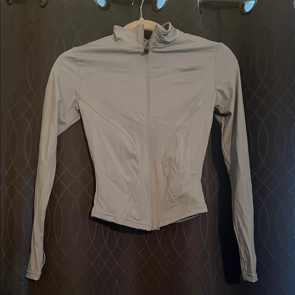 lululemon athletica Gray Crew Neck Sweater